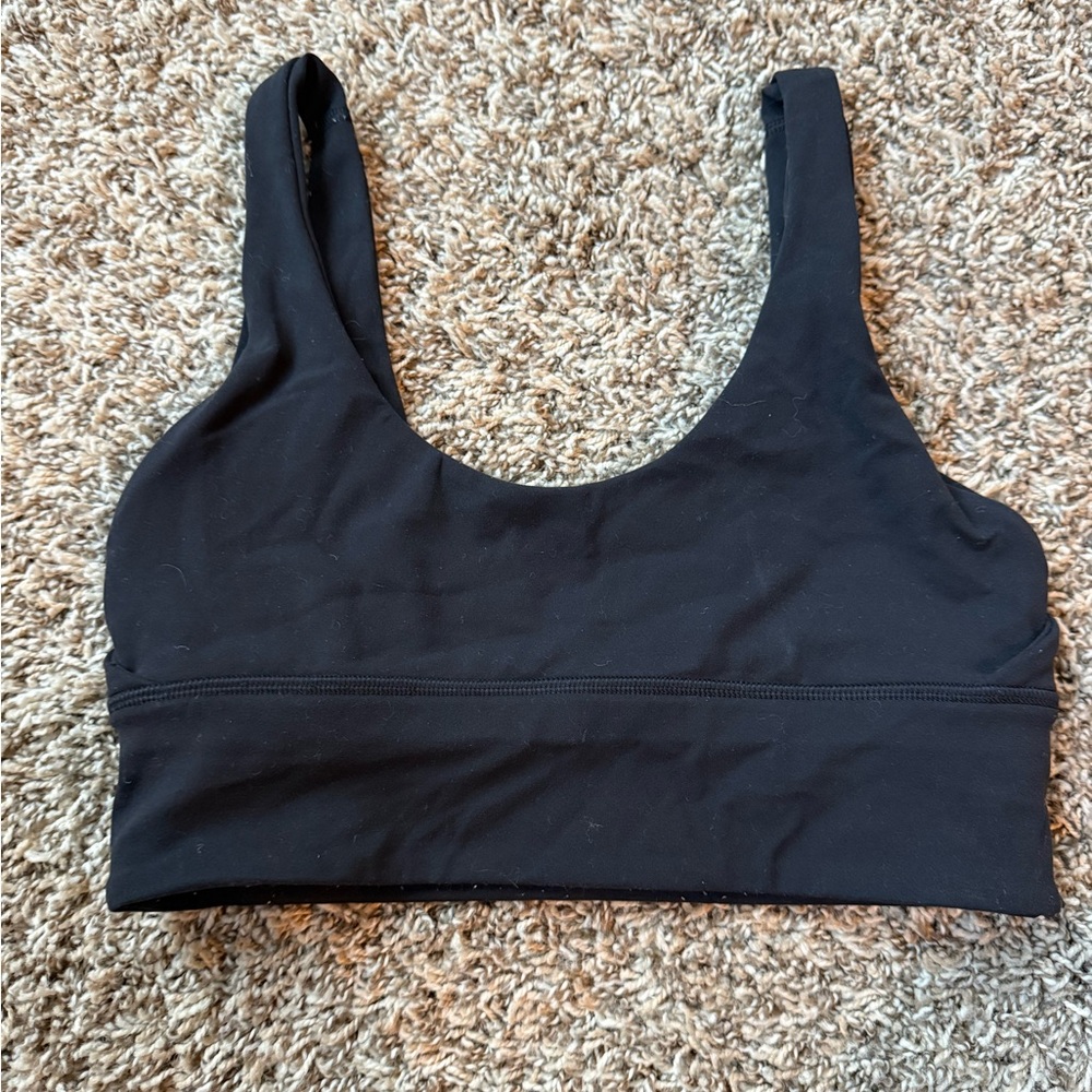 Lululemon Black Women's Sports Bra, reversible, size 8